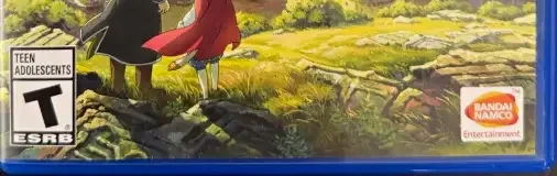 Ni no Kuni II: Revenant Kingdom, the ESRB box on its front