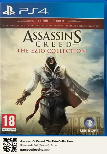 Assassin's Creed: The Ezio Collection PlayStation 4, France box front