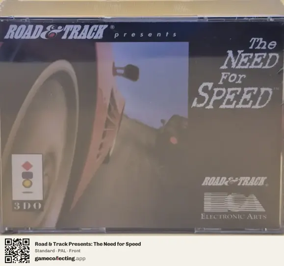 Road & Track Presents: The Need for Speed 3DO Interactive Multiplayer, PAL box front