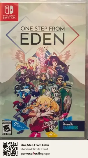 One Step From Eden Nintendo Switch, NTSC box front