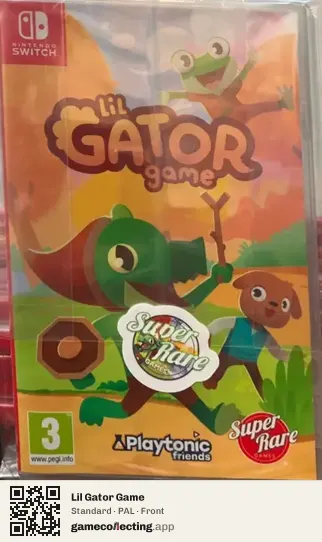 Lil Gator Game Nintendo Switch, PAL box front