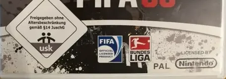 FIFA 08, the USK square on its front