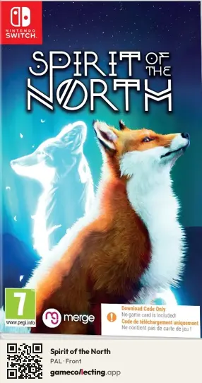 Spirit of the North Nintendo Switch, PAL box front