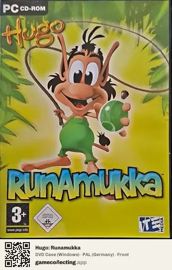 Hugo: Runamukka Computer, Germany box front