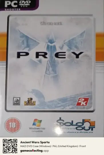 Ancient Wars: Sparta Computer, United Kingdom box front