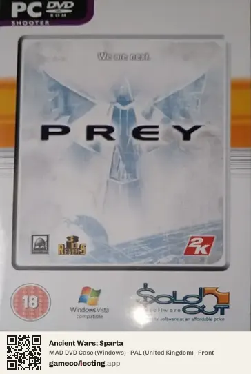 Ancient Wars: Sparta Computer, United Kingdom box front