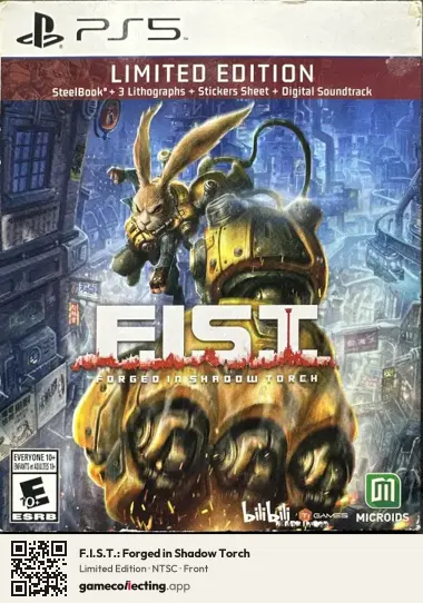 F.I.S.T.: Forged in Shadow Torch PlayStation 5, NTSC box front