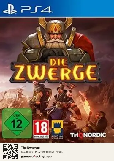The Dwarves PlayStation 4, Germany box front