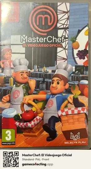 MasterChef: El Videojuego Oficial Nintendo Switch, PAL box front