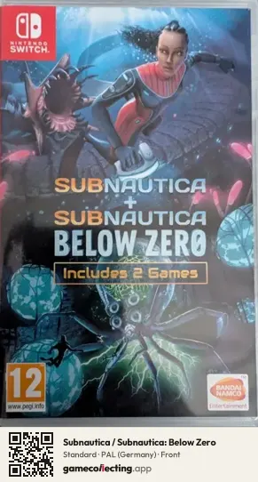 Subnautica / Subnautica: Below Zero Nintendo Switch, Germany box front