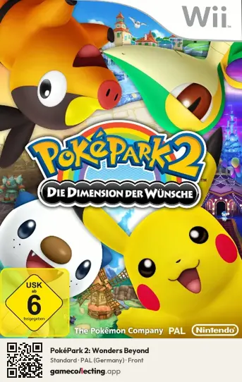 PokéPark 2: Wonders Beyond Nintendo Wii, Germany box front