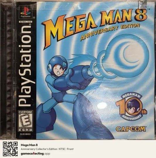 Mega Man 8 PlayStation, NTSC box front