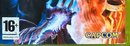 Devil May Cry 4, the PEGI square on its front