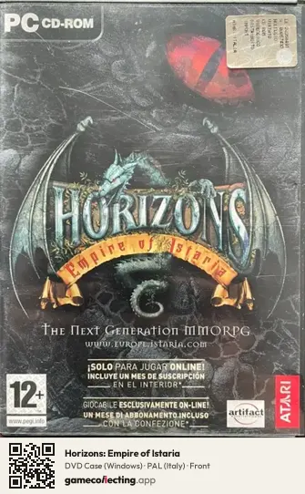 Horizons: Empire of Istaria Computer, Italy box front
