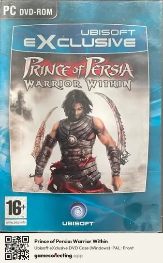Prince of Persia: Warrior Within Computer, PAL box front