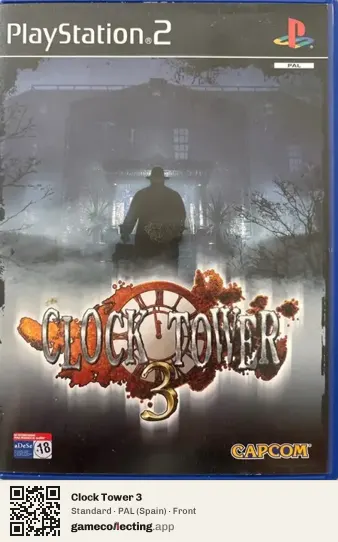 Clock Tower 3 PlayStation 2, Spain box front