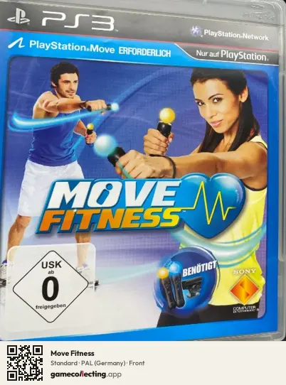 Move Fitness PlayStation 3, Germany box front