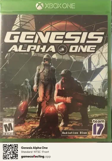 Genesis Alpha One Xbox One, NTSC box front