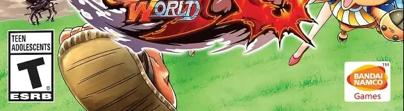 One Piece: Unlimited World Red, the ESRB box on its front