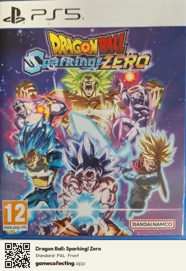 Dragon Ball: Sparking! Zero PlayStation 5, PAL box front
