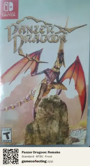 Panzer Dragoon: Remake Nintendo Switch, NTSC box front