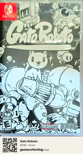 Gato Roboto Nintendo Switch, NTSC box front