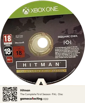 Hitman Xbox One, PAL disc