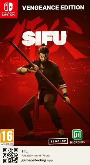 Sifu Nintendo Switch, Germany box front