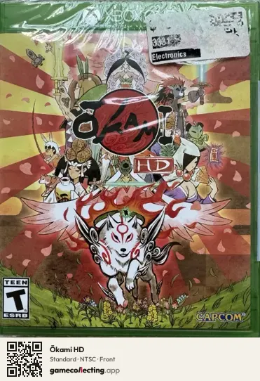 Ōkami HD Xbox One, NTSC box front