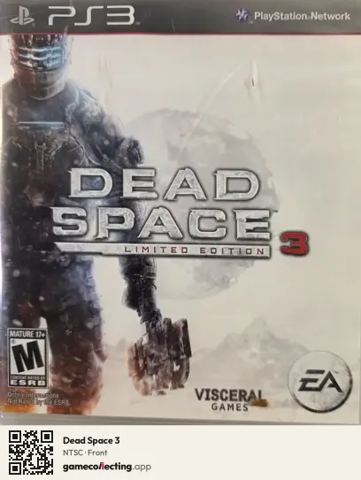 Dead Space 3 PlayStation 3, NTSC box front