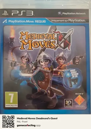 Medieval Moves: Deadmund's Quest PlayStation 3, PAL box front
