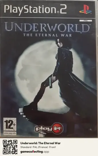 Underworld: The Eternal War PlayStation 2, France box front
