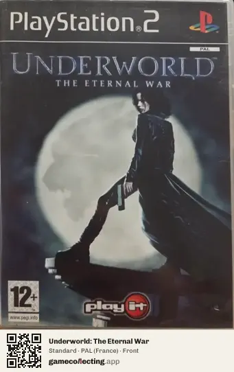 Underworld: The Eternal War PlayStation 2, France box front