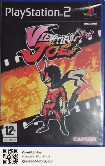 Viewtiful Joe PlayStation 2, PAL box front