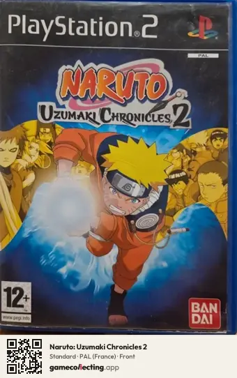 Naruto: Uzumaki Chronicles 2 PlayStation 2, France box front