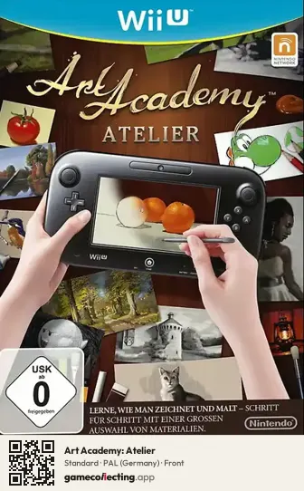 Art Academy: Atelier Nintendo Wii U, Germany box front