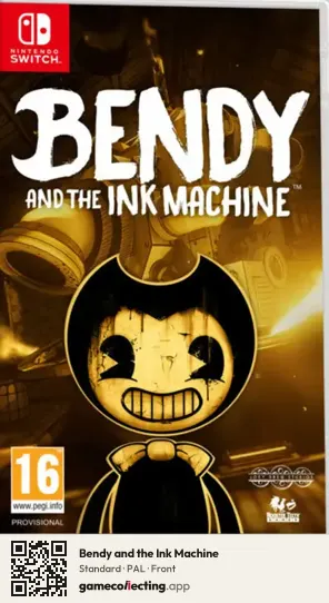 Bendy and the Ink Machine Nintendo Switch, PAL box front
