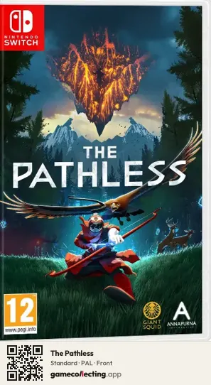 The Pathless Nintendo Switch, PAL box front