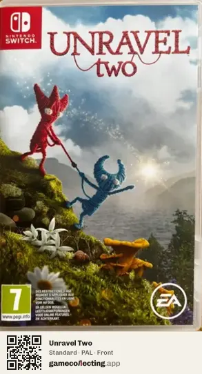 Unravel Two Nintendo Switch, PAL box front