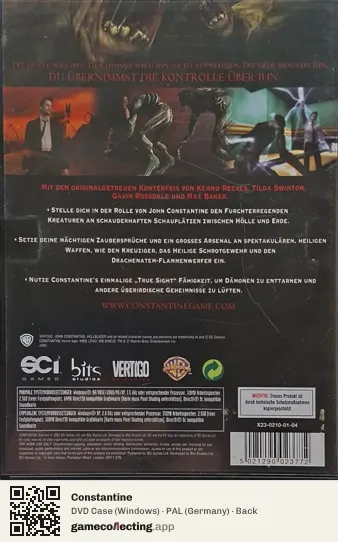 Constantine Computer, Germany box back