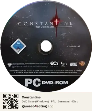 Constantine Computer, PAL disc