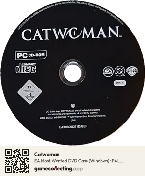 Catwoman Computer, PAL disc