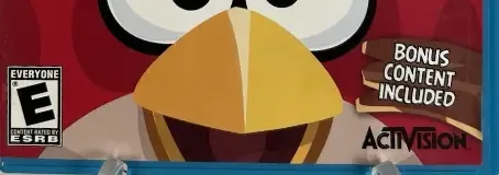 Angry Birds Trilogy, the ESRB box on its front