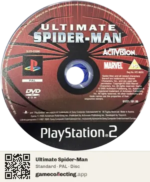 Ultimate Spider-Man PlayStation 2, PAL disc