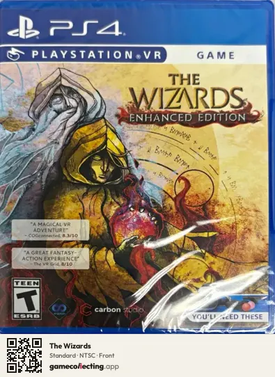 The Wizards PlayStation 4, NTSC box front