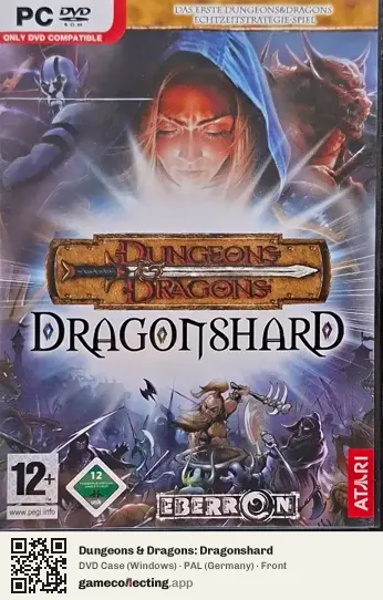 Dungeons & Dragons: Dragonshard Computer, Germany box front