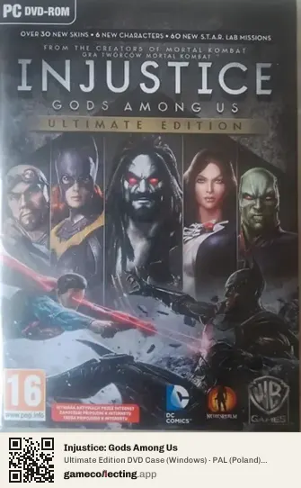 Injustice: Gods Among Us Computer, Poland box front