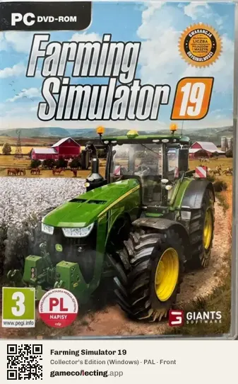 Farming Simulator 19 Computer, PAL box front