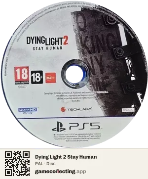 Dying Light 2 Stay Human PlayStation 5, PAL disc