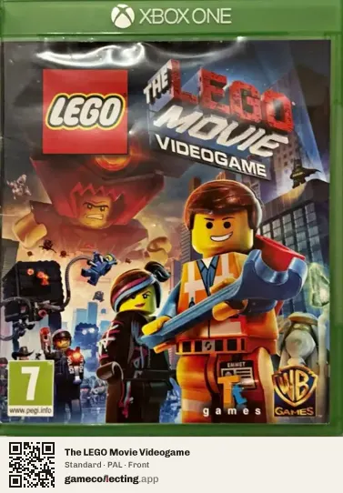 The LEGO Movie Videogame Xbox One, PAL box front